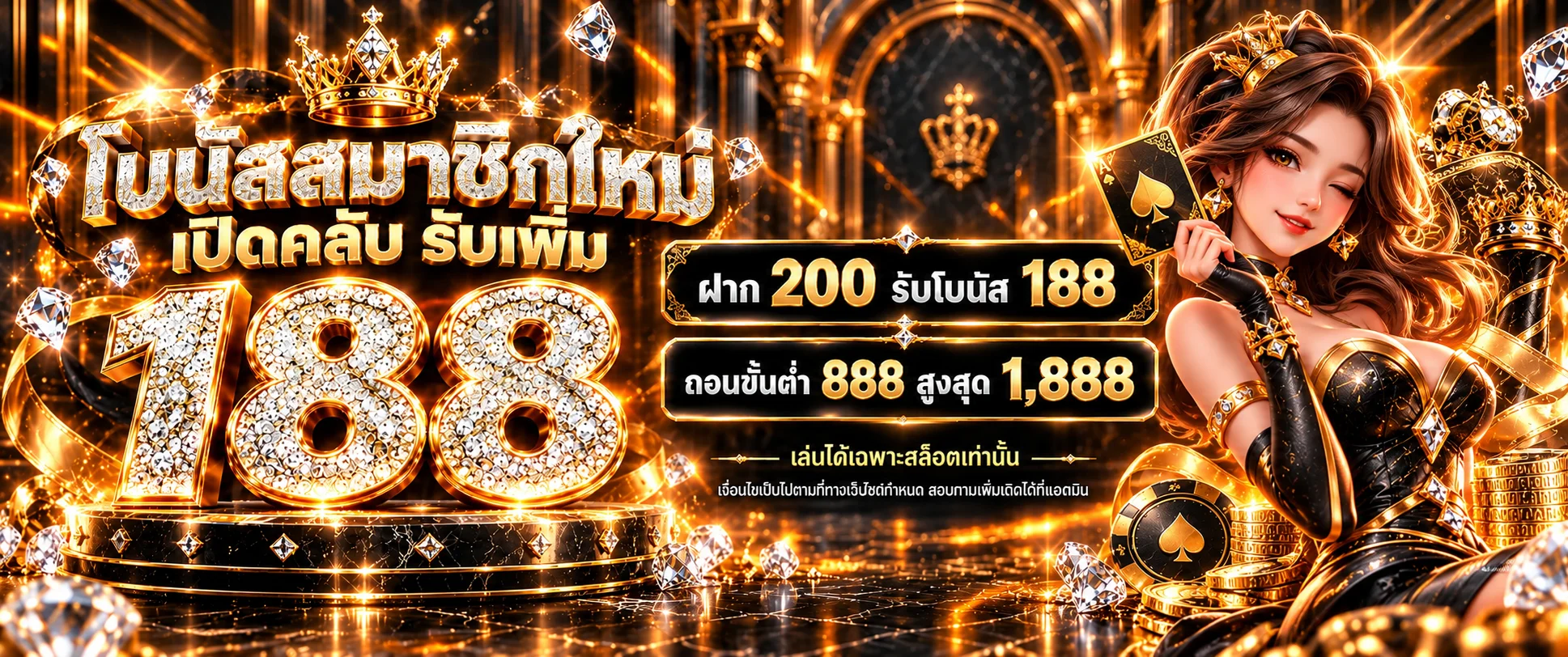 แบนเนอร์โบนัสสมาชิกใหม่ ALLSTARNEW